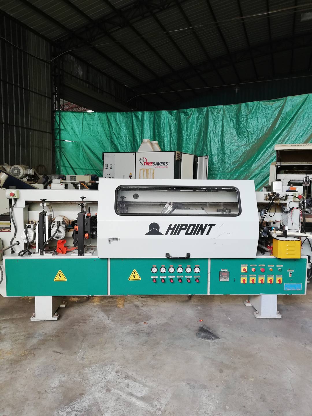 二手臺(tái)灣弘業(yè)全自動(dòng)封邊機(jī)